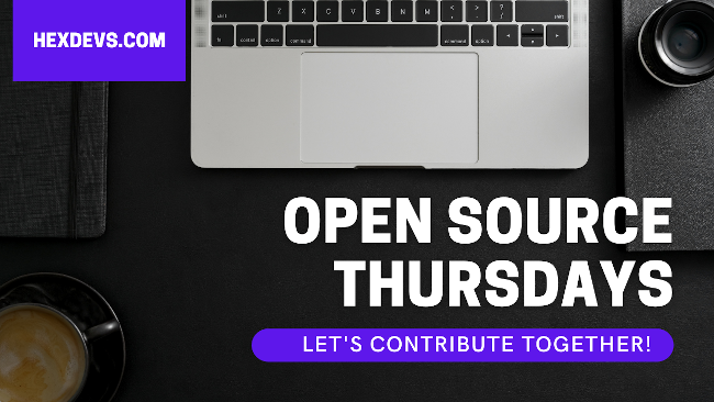 Improve your coding skills by contributing to open source projects with the hexdevs team